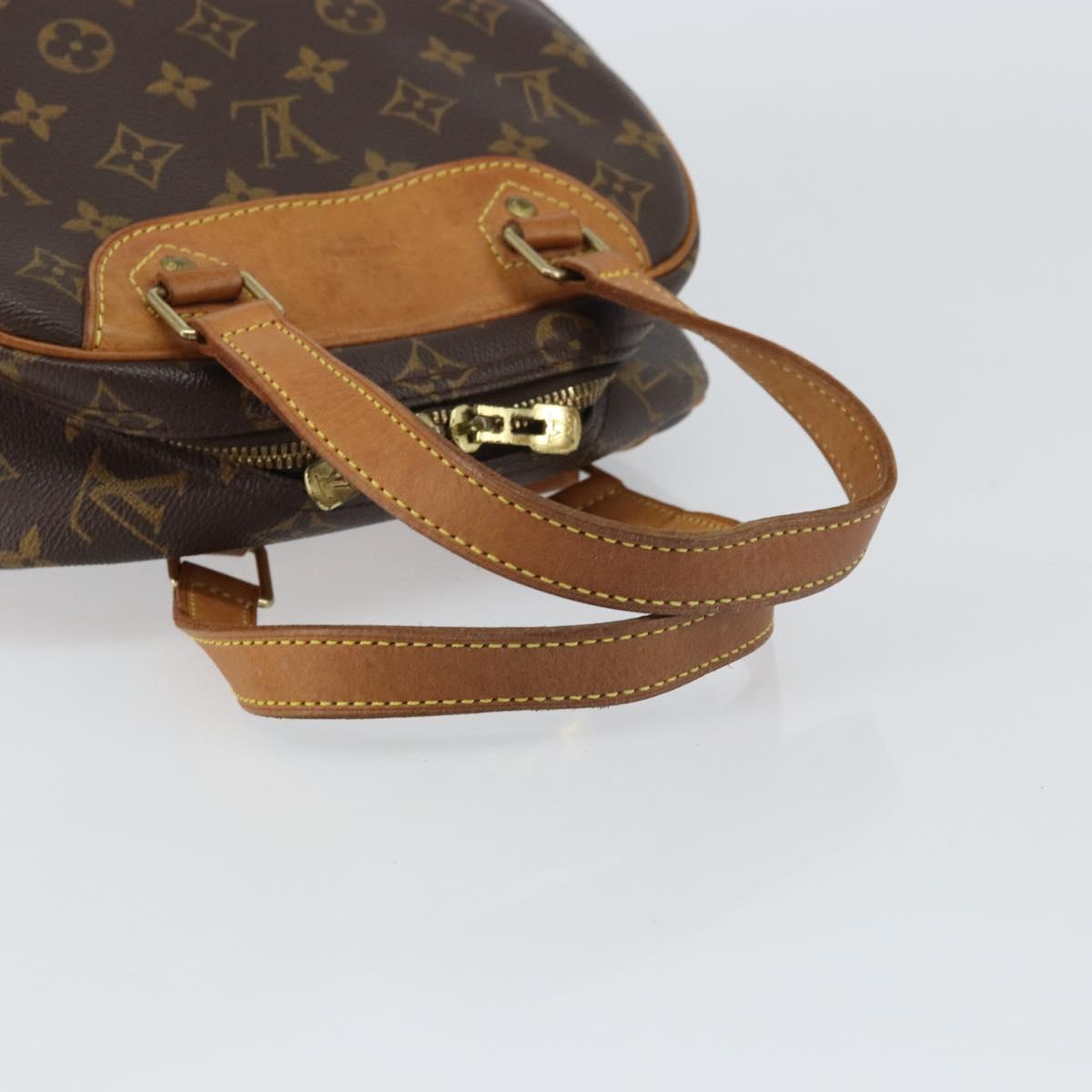 LOUIS VUITTON Monogram Excursion Hand Bag M41450 LV Auth BA8565