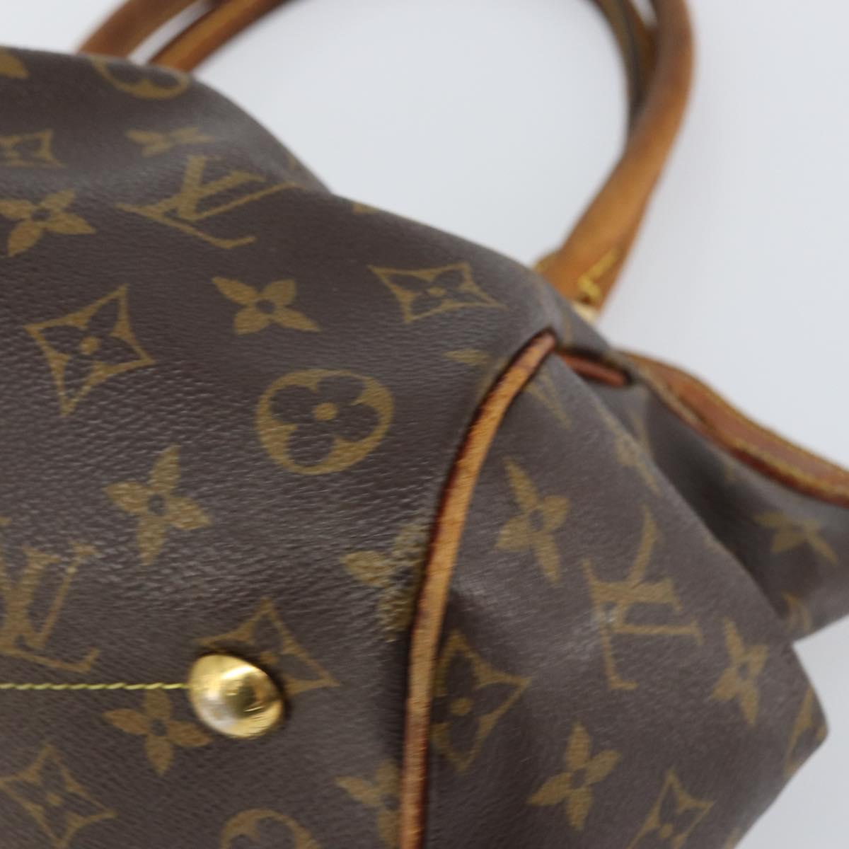 LOUIS VUITTON Monogram Tivoli PM Hand Bag M40143 LV Auth BA8567