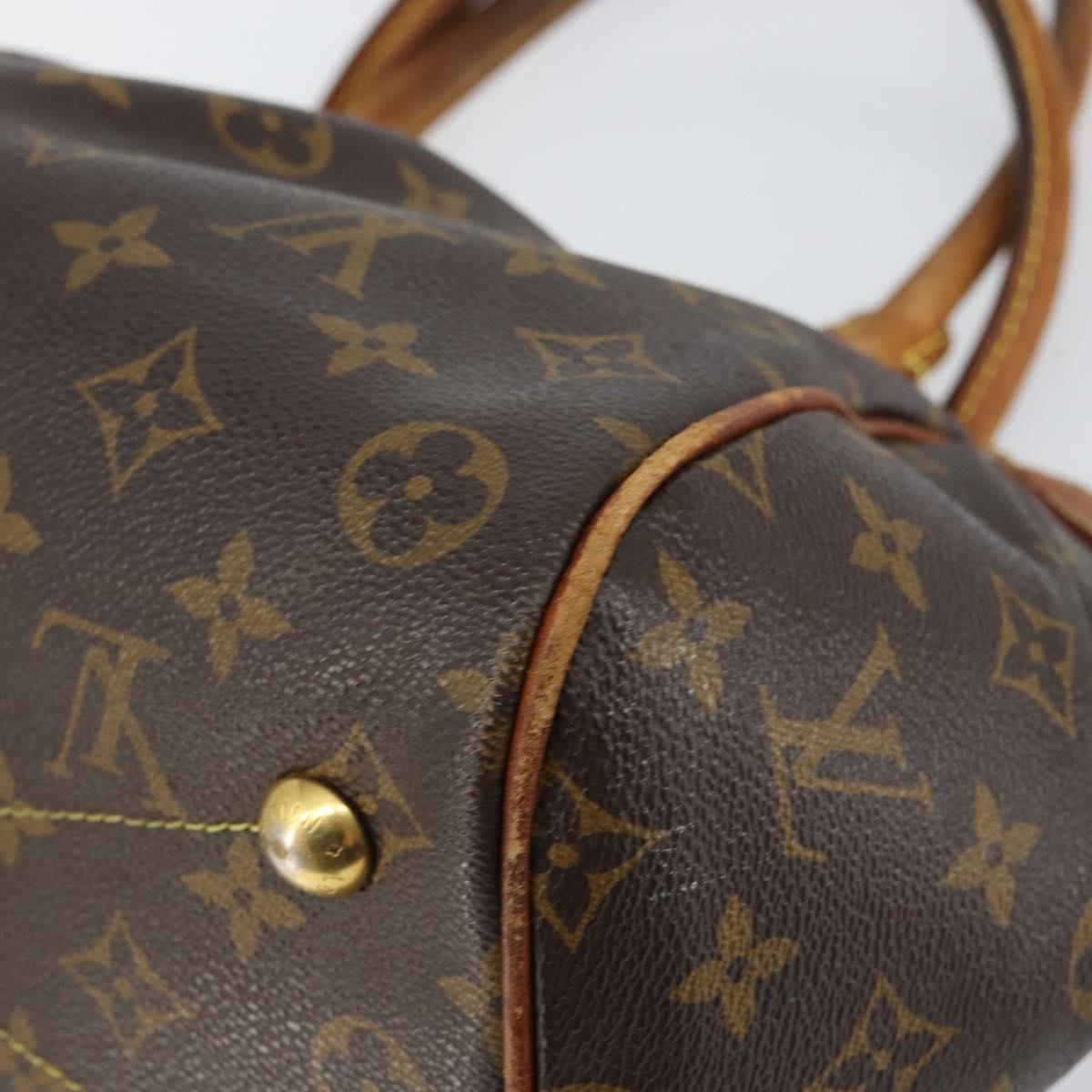 LOUIS VUITTON Monogram Tivoli PM Hand Bag M40143 LV Auth BA8567