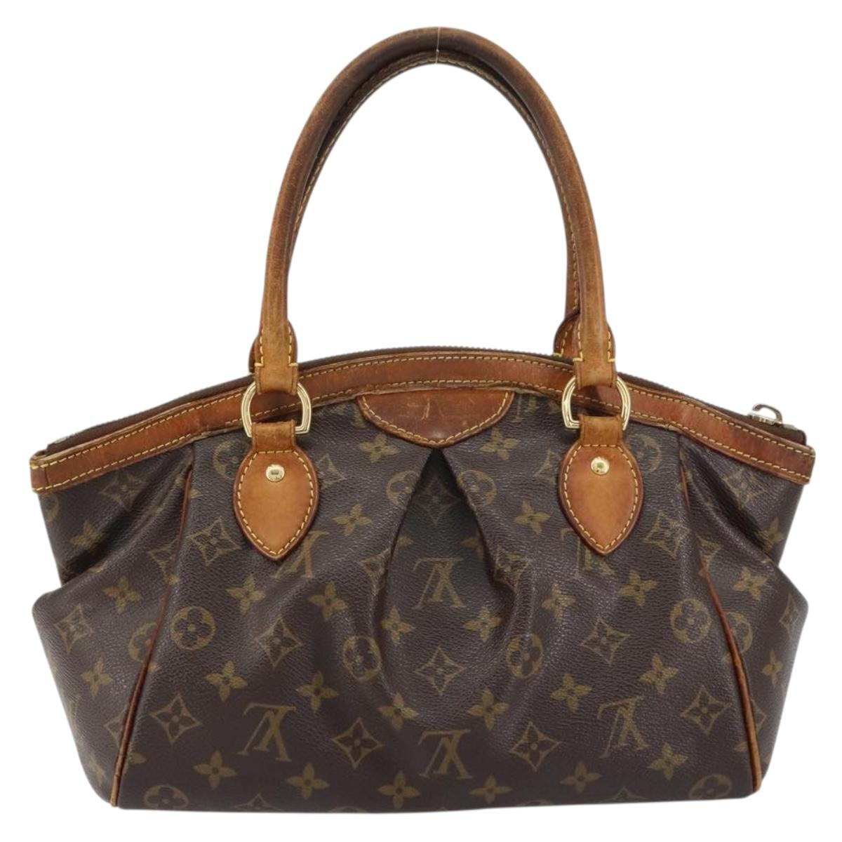LOUIS VUITTON Monogram Tivoli PM Hand Bag M40143 LV Auth BA8567