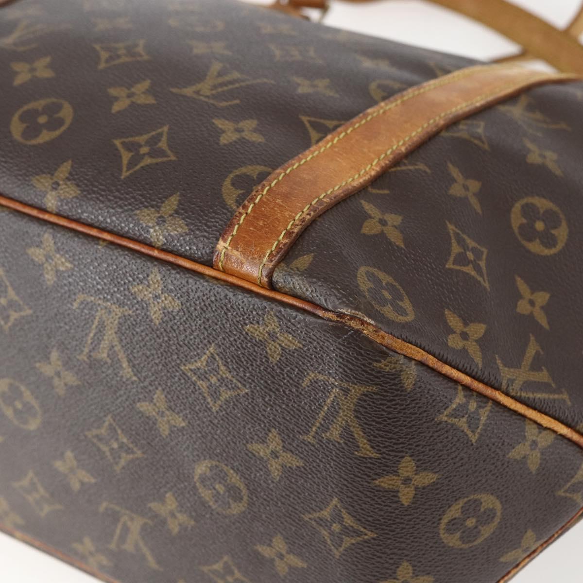 LOUIS VUITTON Monogram Sac Shopping Tote Bag M51108 LV Auth BA8568