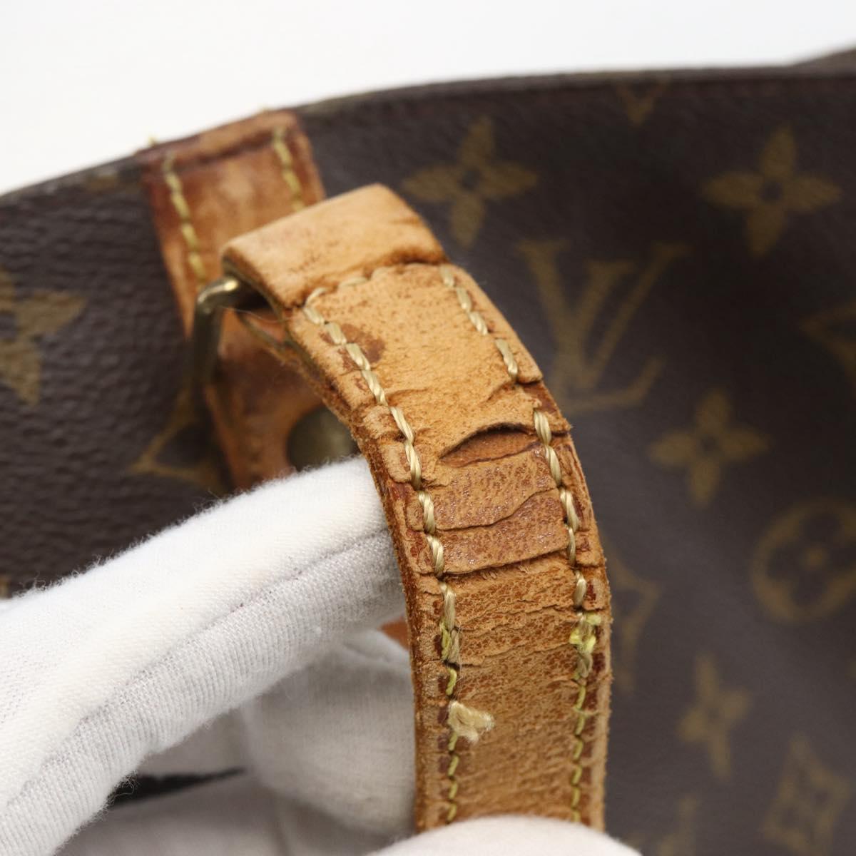 LOUIS VUITTON Monogram Sac Shopping Tote Bag M51108 LV Auth BA8568