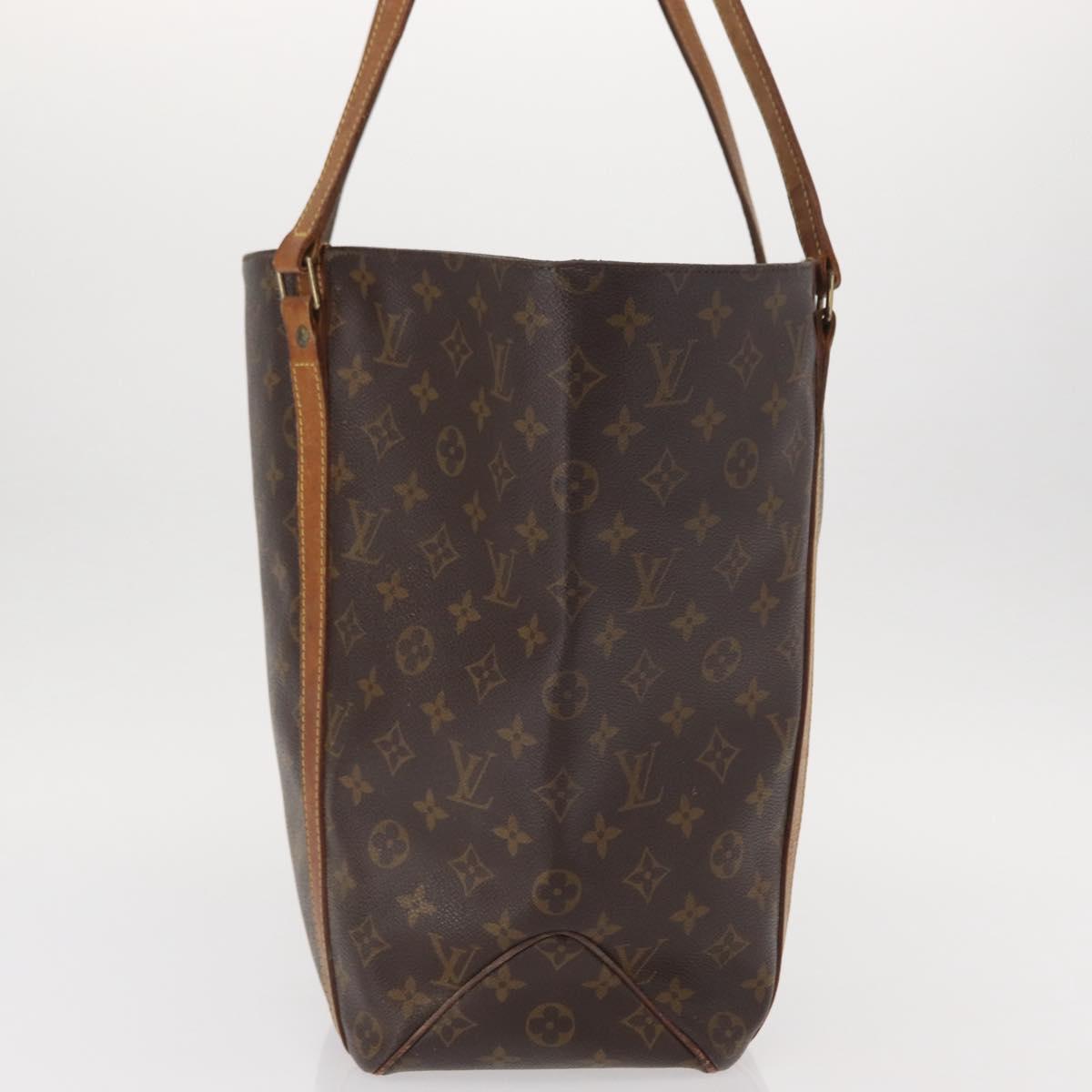LOUIS VUITTON Monogram Sac Shopping Tote Bag M51108 LV Auth BA8569
