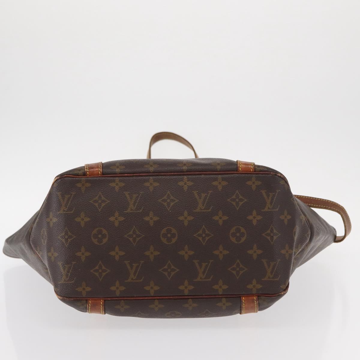 LOUIS VUITTON Monogram Sac Shopping Tote Bag M51108 LV Auth BA8569