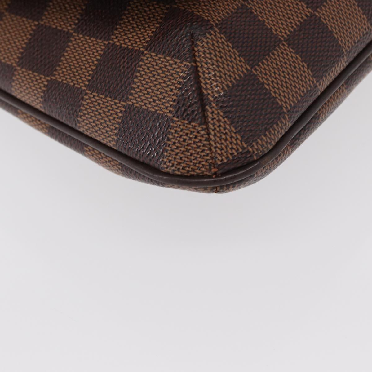 LOUIS VUITTON Damier Ebene Musette Salsa Short Shoulder Bag N51260 Auth BA8574
