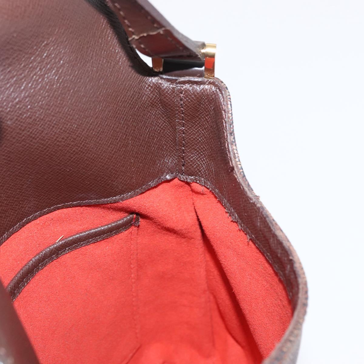 LOUIS VUITTON Damier Ebene Musette Salsa Short Shoulder Bag N51260 Auth BA8574