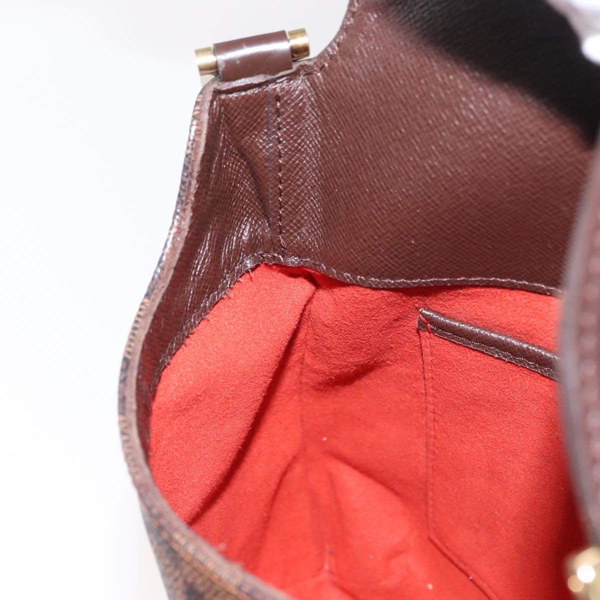 LOUIS VUITTON Damier Ebene Musette Salsa Short Shoulder Bag N51260 Auth BA8574