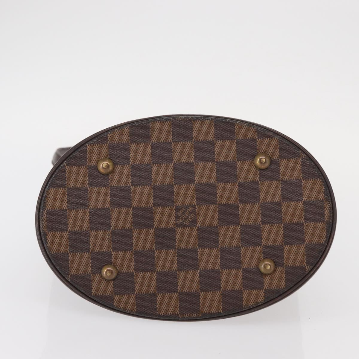 LOUIS VUITTON Damier Ebene Marais Shoulder Bag N42240 LV Auth BA8575