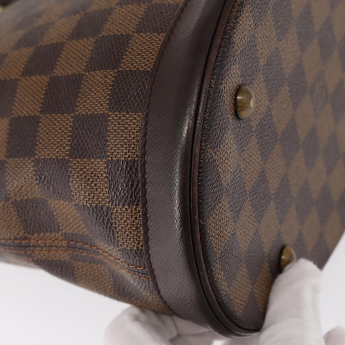 LOUIS VUITTON Damier Ebene Marais Shoulder Bag N42240 LV Auth BA8575