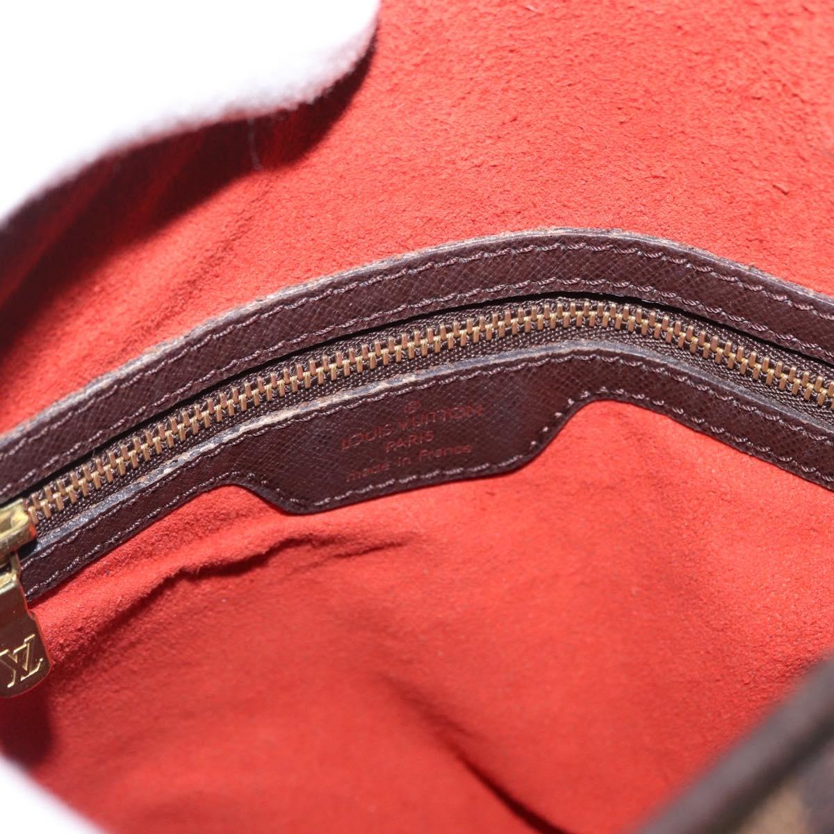 LOUIS VUITTON Damier Ebene Marais Shoulder Bag N42240 LV Auth BA8575