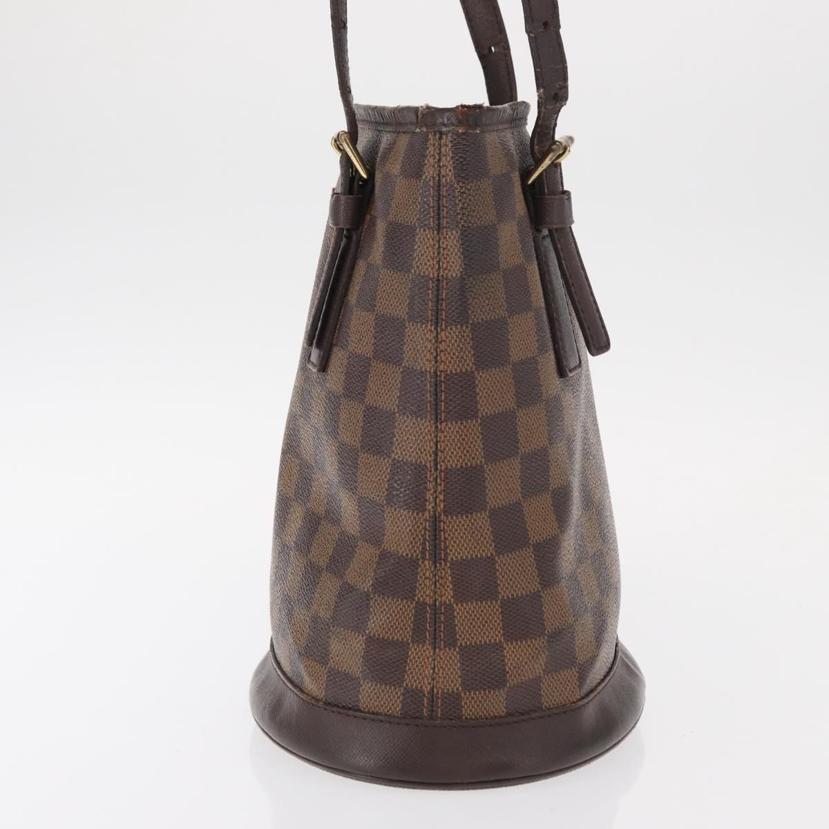 LOUIS VUITTON Damier Ebene Marais Shoulder Bag N42240 LV Auth BA8575
