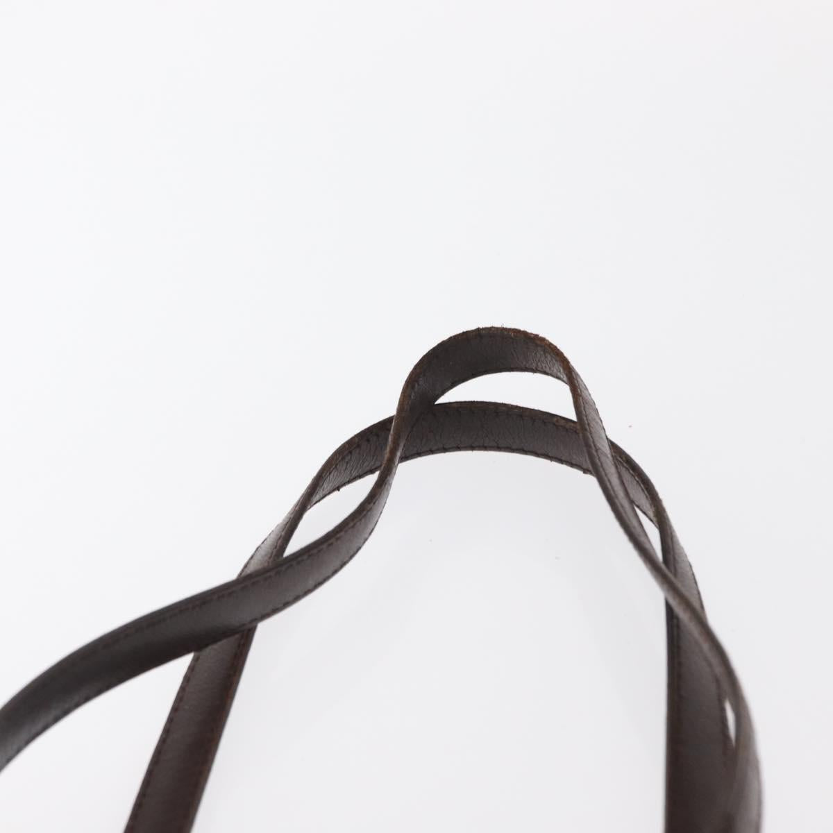 LOUIS VUITTON Damier Ebene Marais Shoulder Bag N42240 LV Auth BA8575