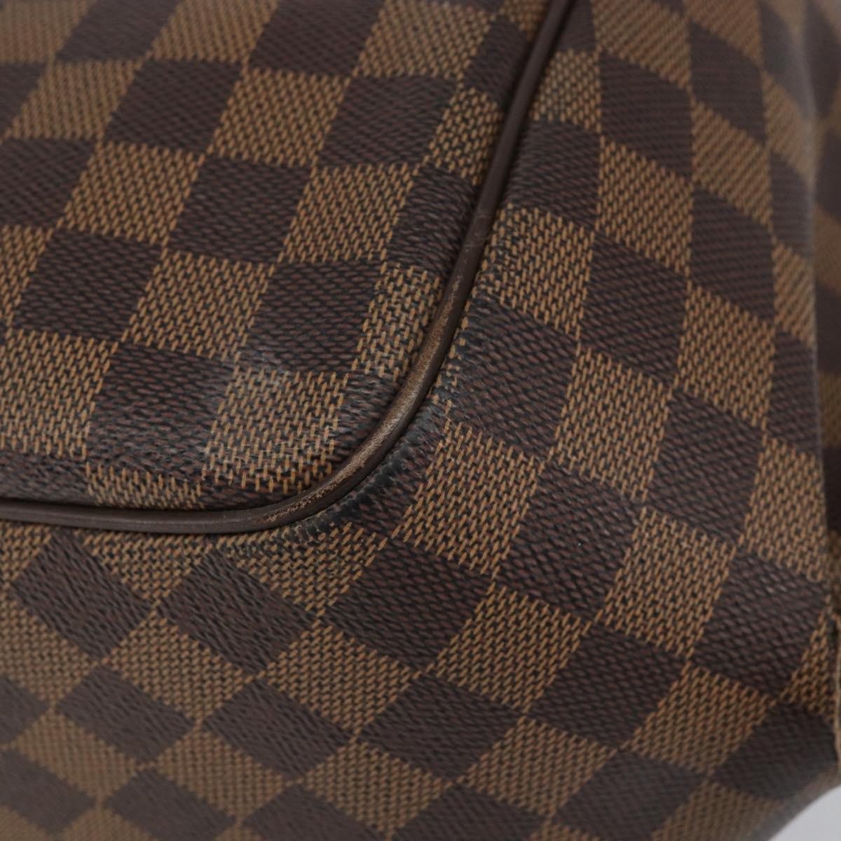 LOUIS VUITTON Damier Ebene Belem MM Shoulder Bag N51174 LV Auth BA8577