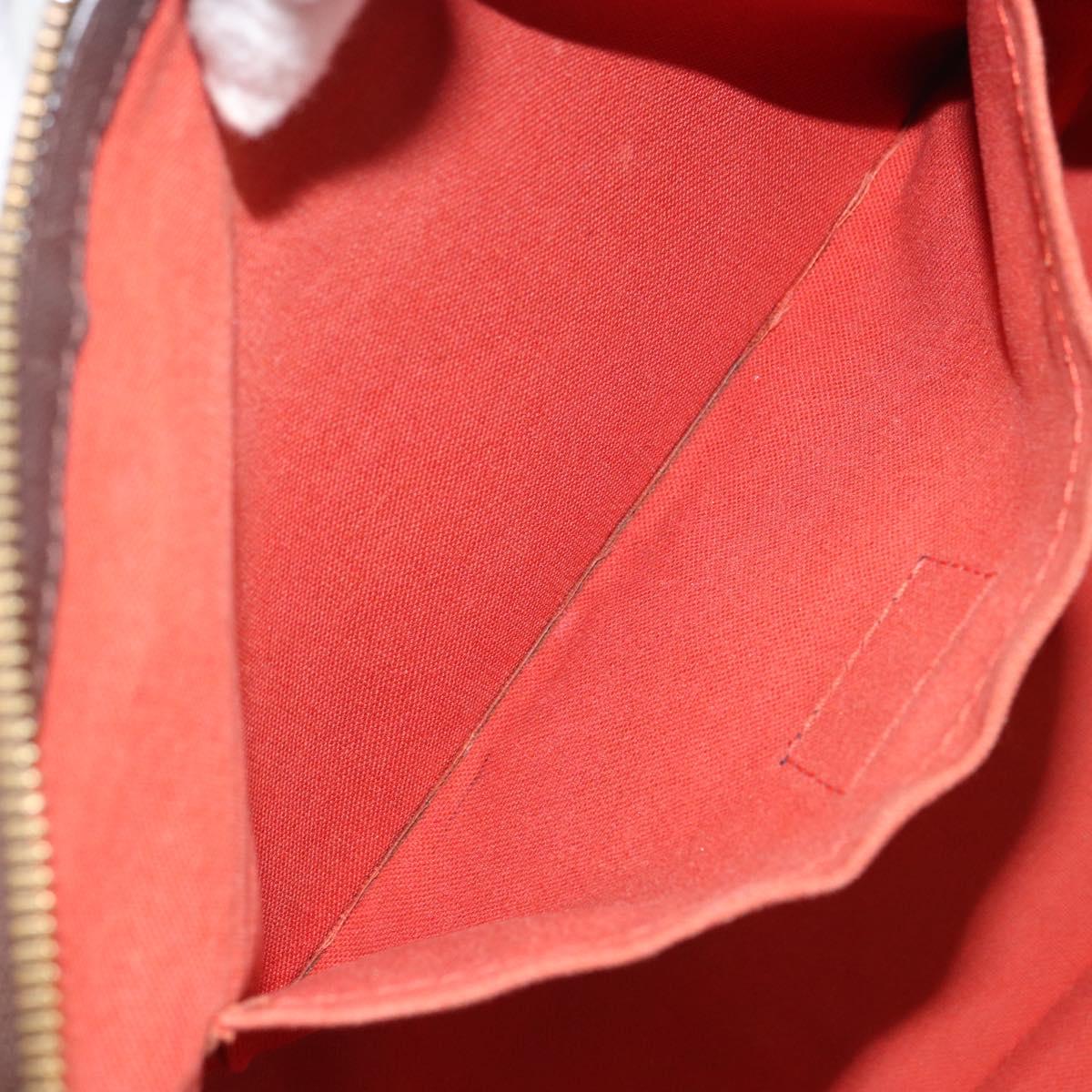 LOUIS VUITTON Damier Ebene Belem MM Shoulder Bag N51174 LV Auth BA8577