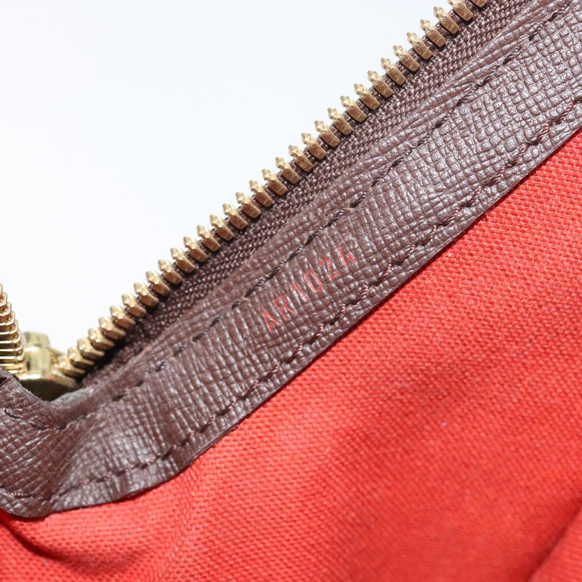 LOUIS VUITTON Damier Ebene Belem MM Shoulder Bag N51174 LV Auth BA8577