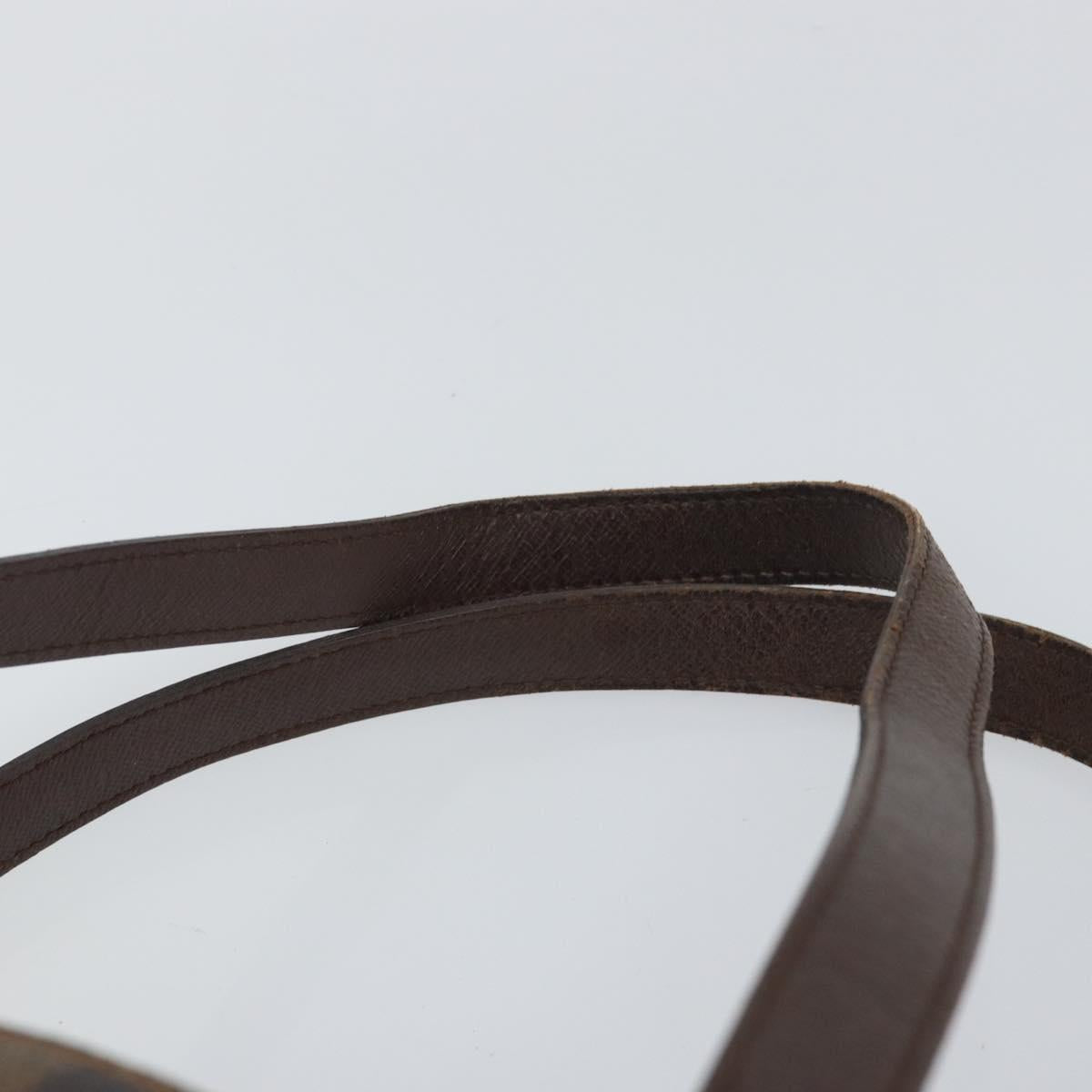 LOUIS VUITTON Damier Ebene Belem MM Shoulder Bag N51174 LV Auth BA8577