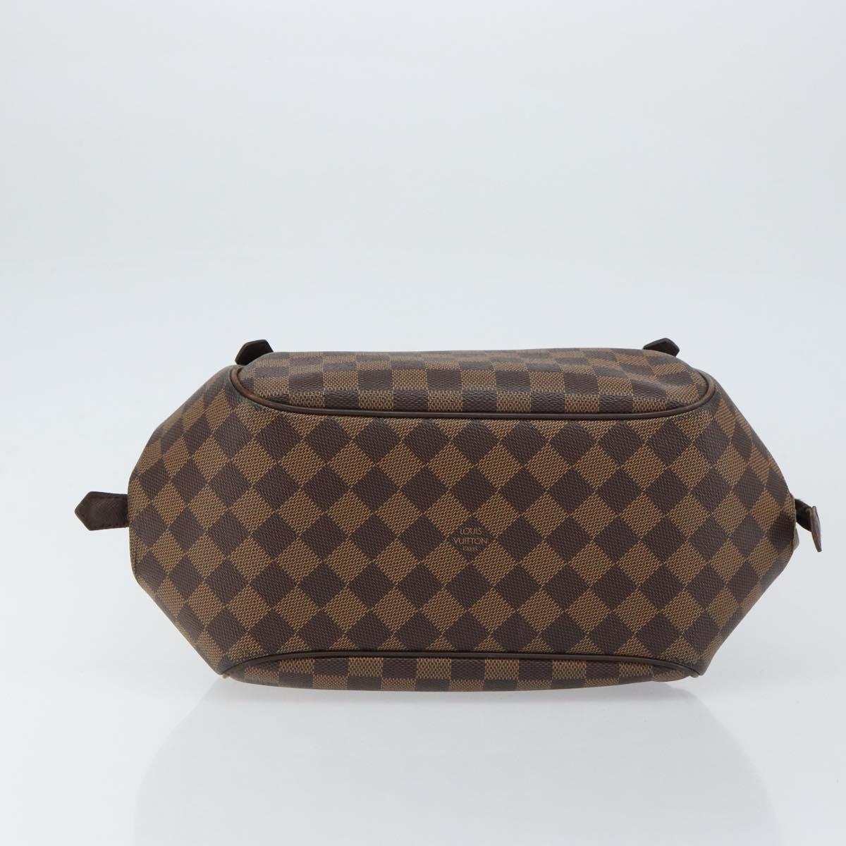 LOUIS VUITTON Damier Ebene Belem MM Shoulder Bag N51174 LV Auth BA8577