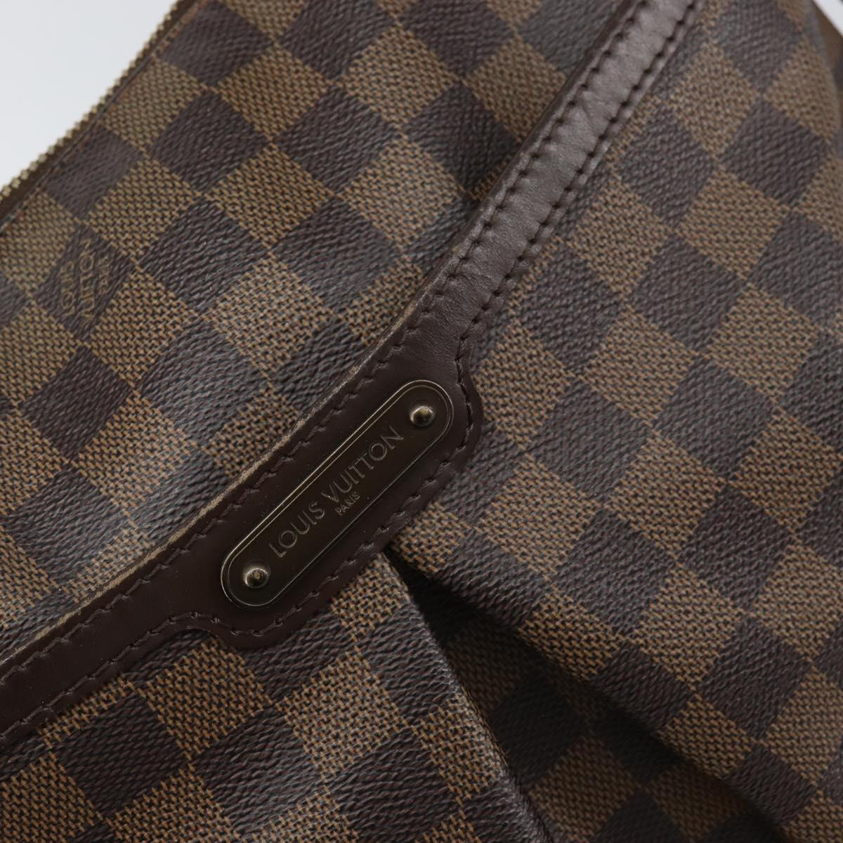 LOUIS VUITTON Damier Ebene Bloomsbury GM Shoulder Bag N42250 LV Auth BA8578