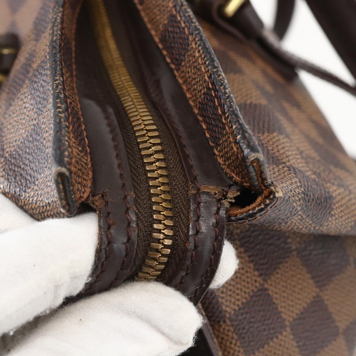 LOUIS VUITTON Damier Ebene Chelsea Tote Bag N51119 LV Auth BA8579