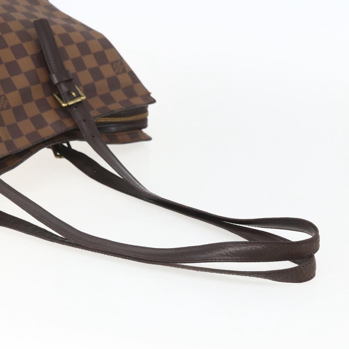 LOUIS VUITTON Damier Ebene Chelsea Tote Bag N51119 LV Auth BA8579