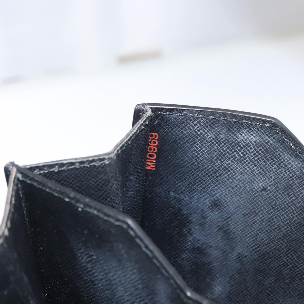 LOUIS VUITTON Epi Serviette Conseiller Business Bag Black M54422 LV Auth BA8581