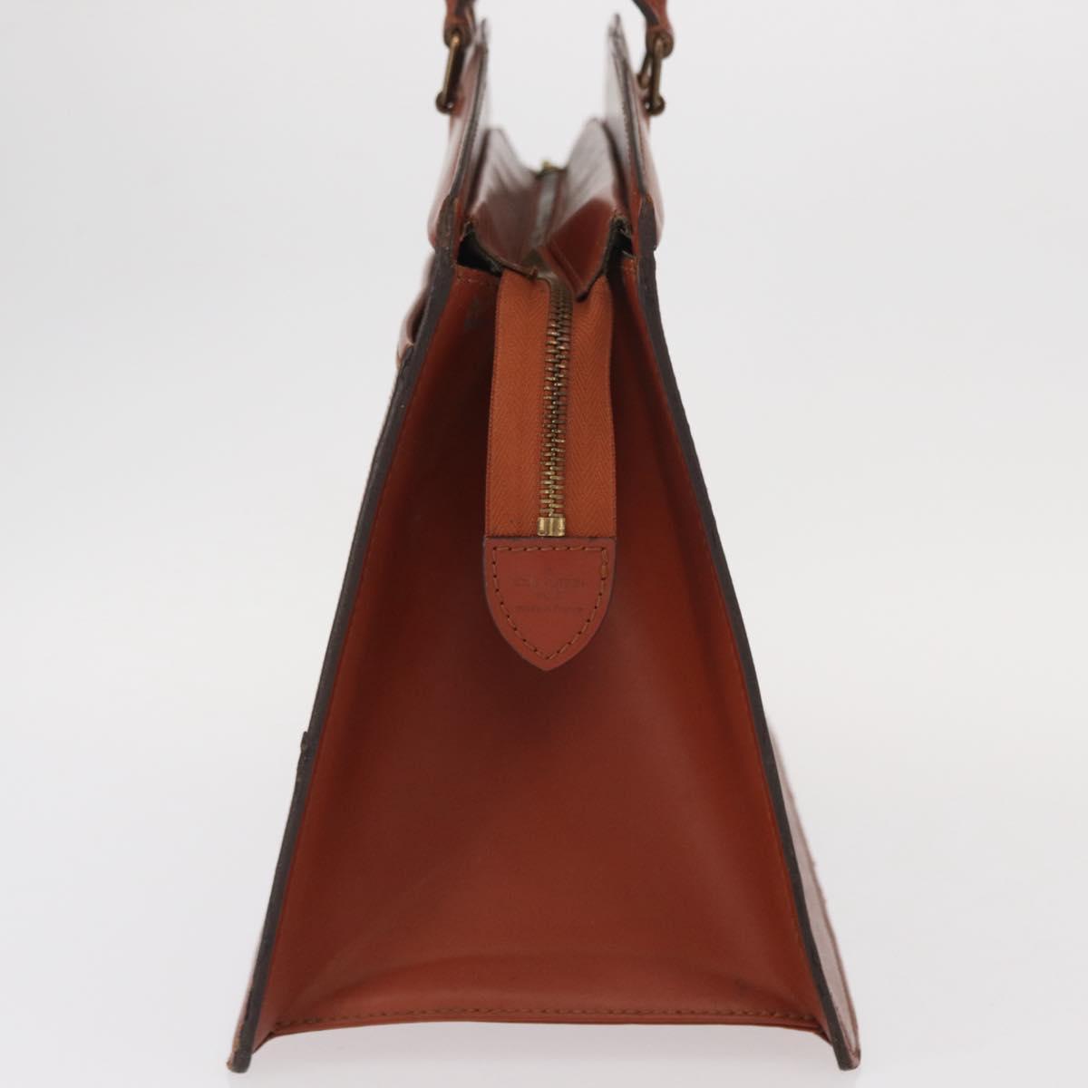 LOUIS VUITTON Epi Riviera Hand Bag Brown M48183 LV Auth BA8583