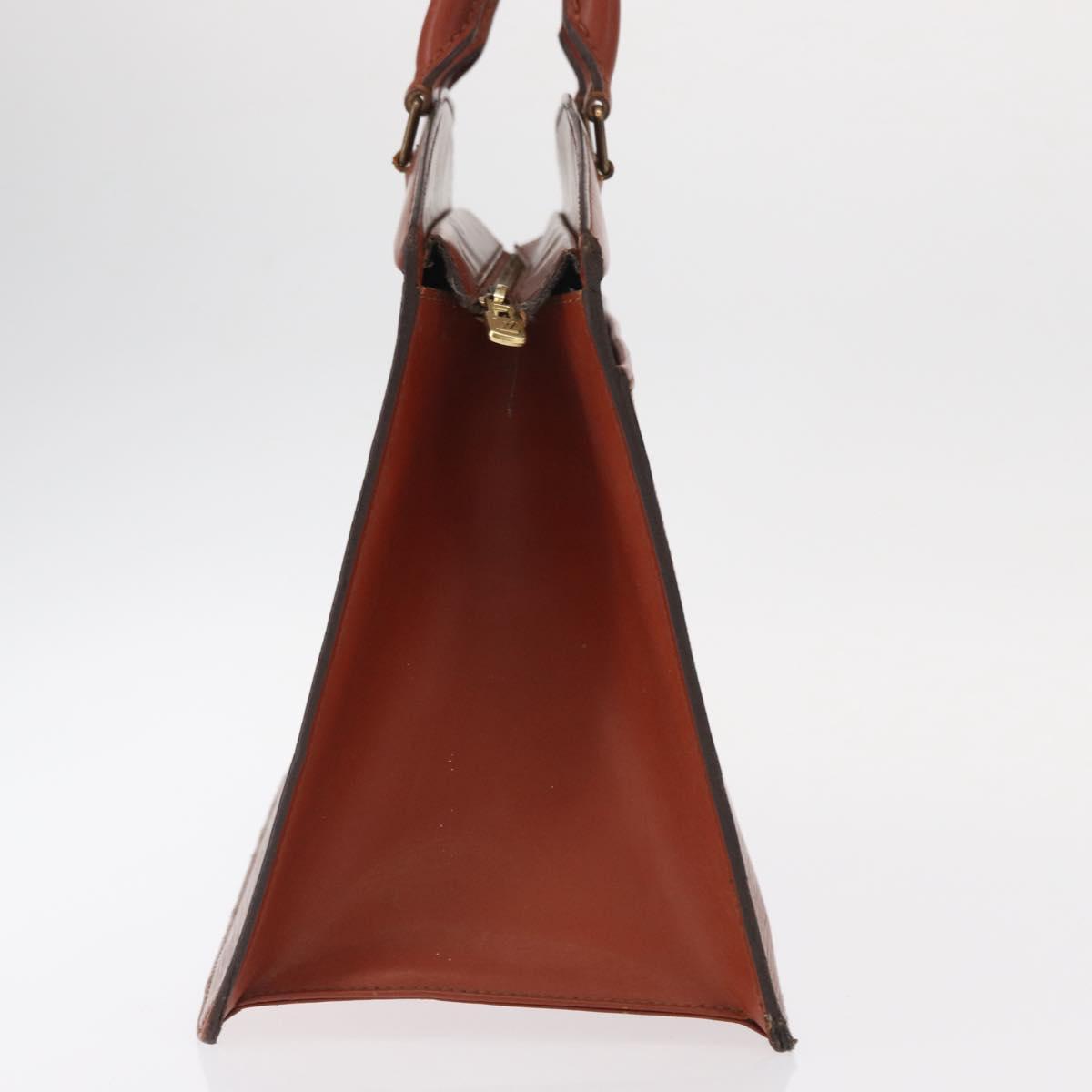 LOUIS VUITTON Epi Riviera Hand Bag Brown M48183 LV Auth BA8583