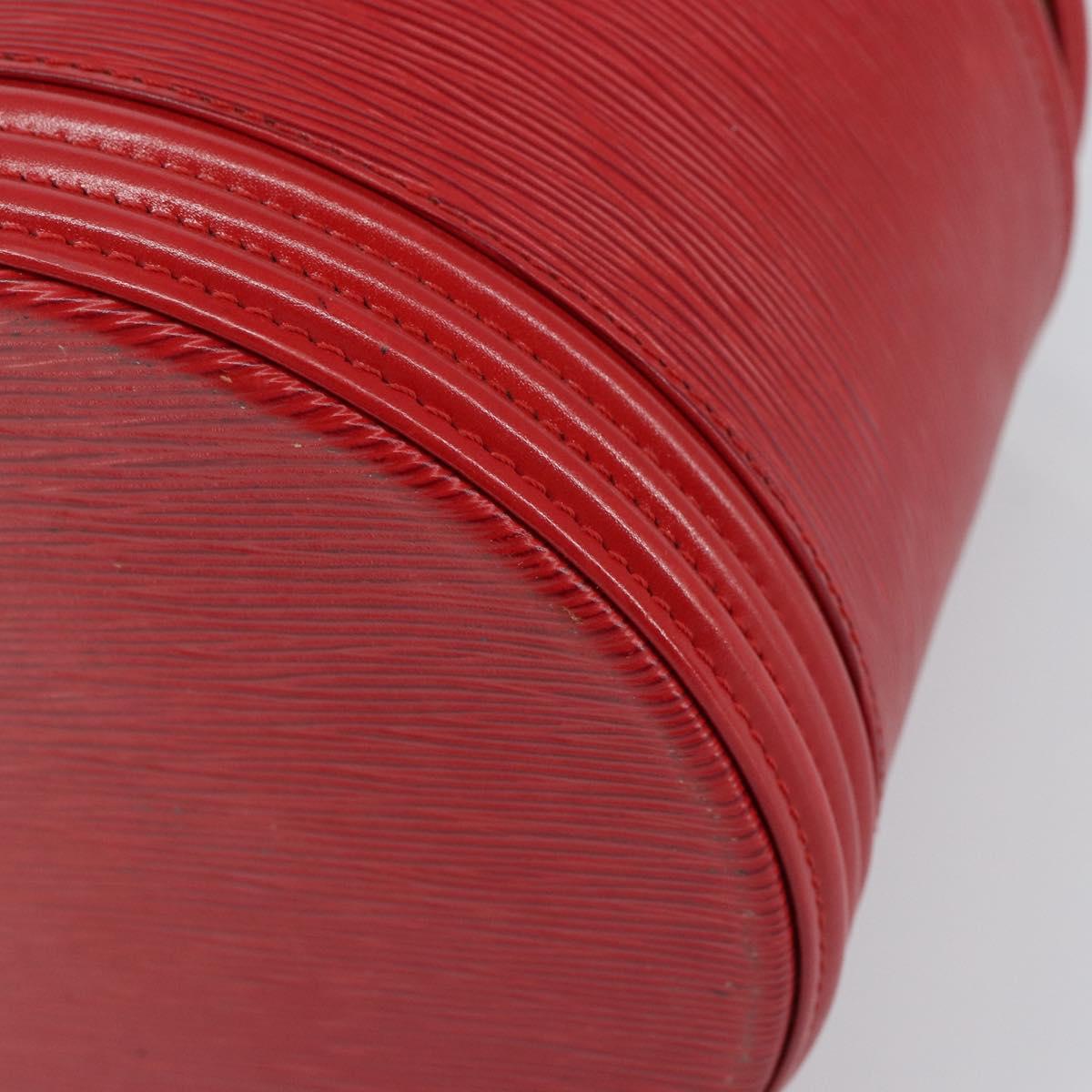 LOUIS VUITTON Epi Cannes Hand Bag Red M48037 LV Auth BA8584