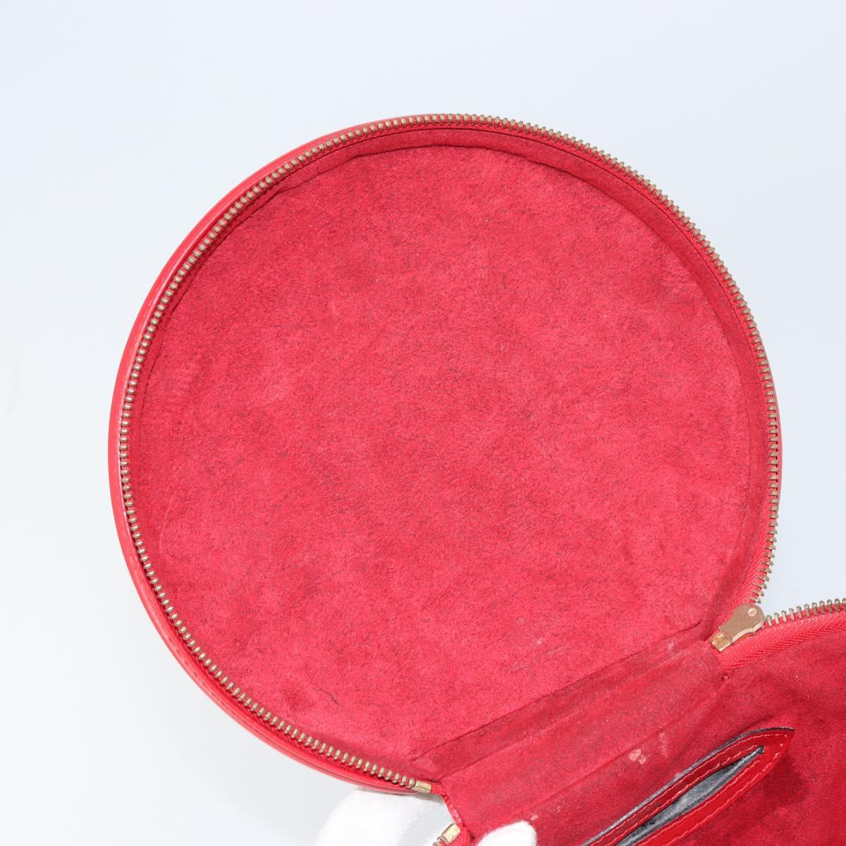 LOUIS VUITTON Epi Cannes Hand Bag Red M48037 LV Auth BA8584