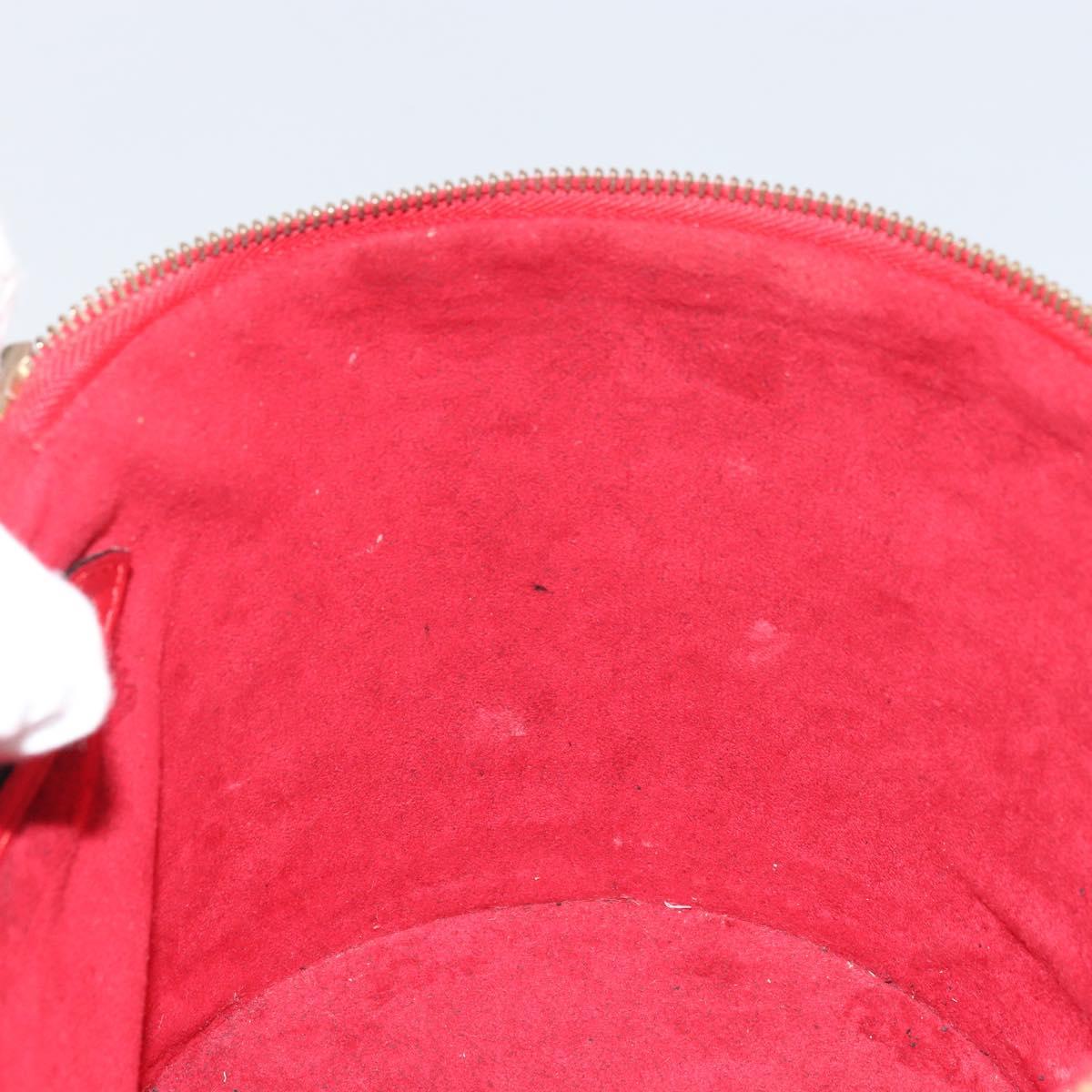 LOUIS VUITTON Epi Cannes Hand Bag Red M48037 LV Auth BA8584