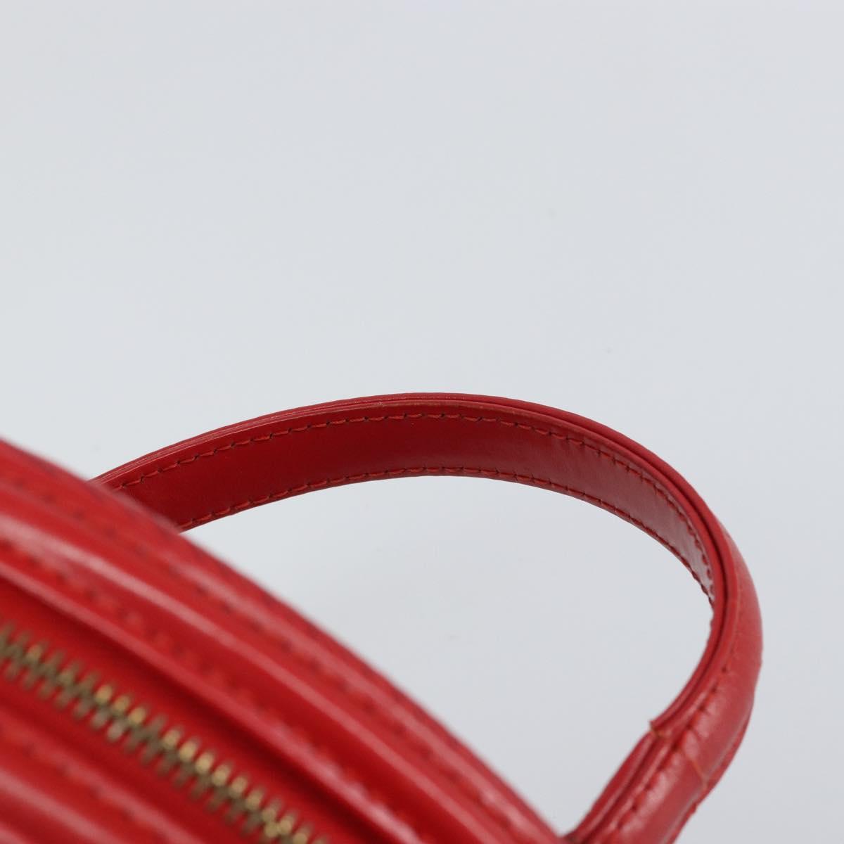 LOUIS VUITTON Epi Cannes Hand Bag Red M48037 LV Auth BA8584