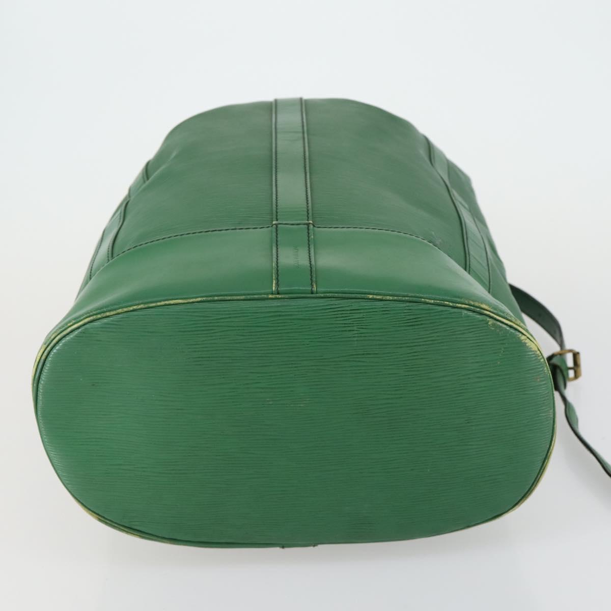 LOUIS VUITTON Epi Randonnee GM Shoulder Bag Green M43084 LV Auth BA8585