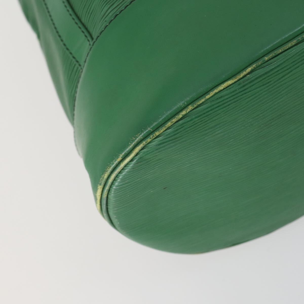 LOUIS VUITTON Epi Randonnee GM Shoulder Bag Green M43084 LV Auth BA8585