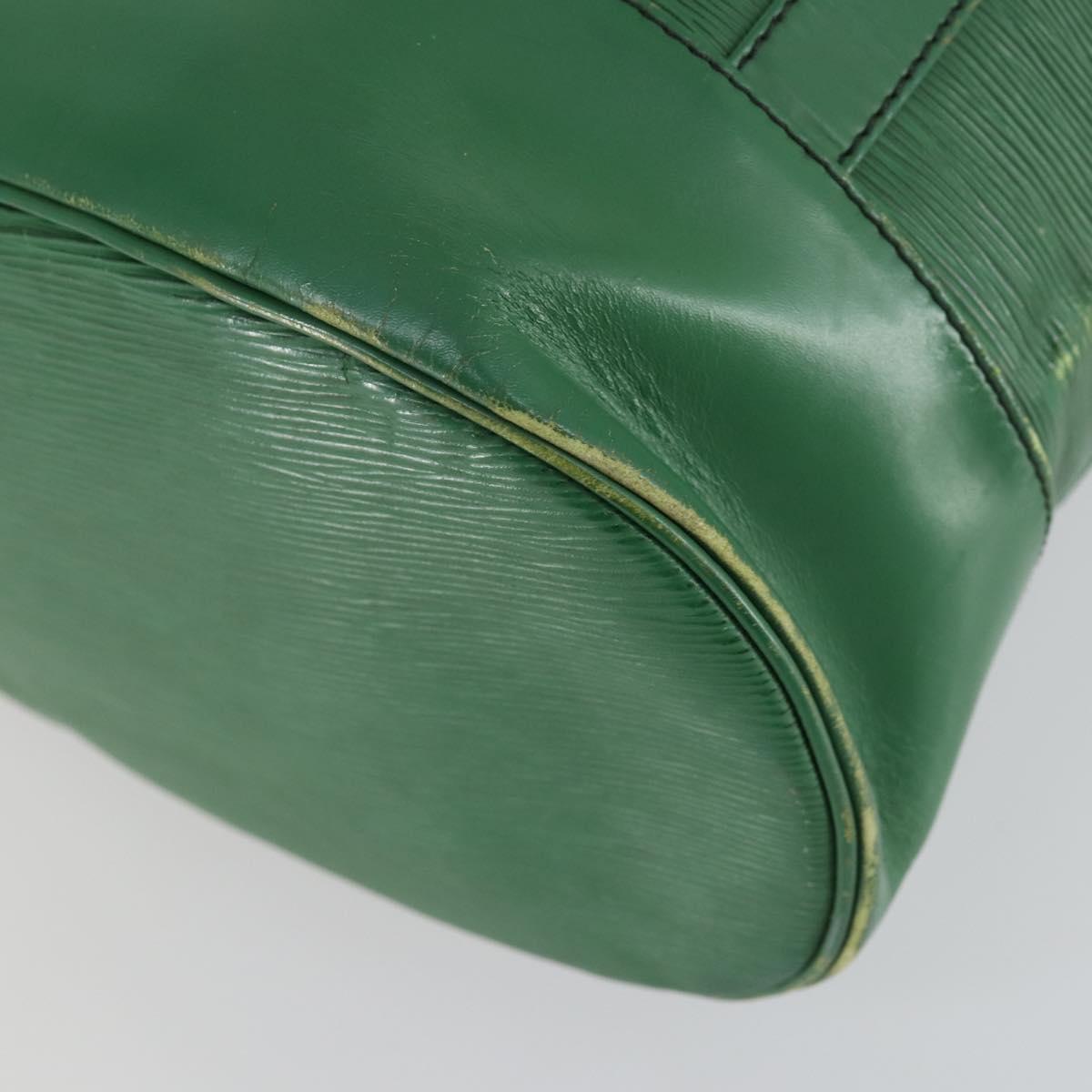 LOUIS VUITTON Epi Randonnee GM Shoulder Bag Green M43084 LV Auth BA8585