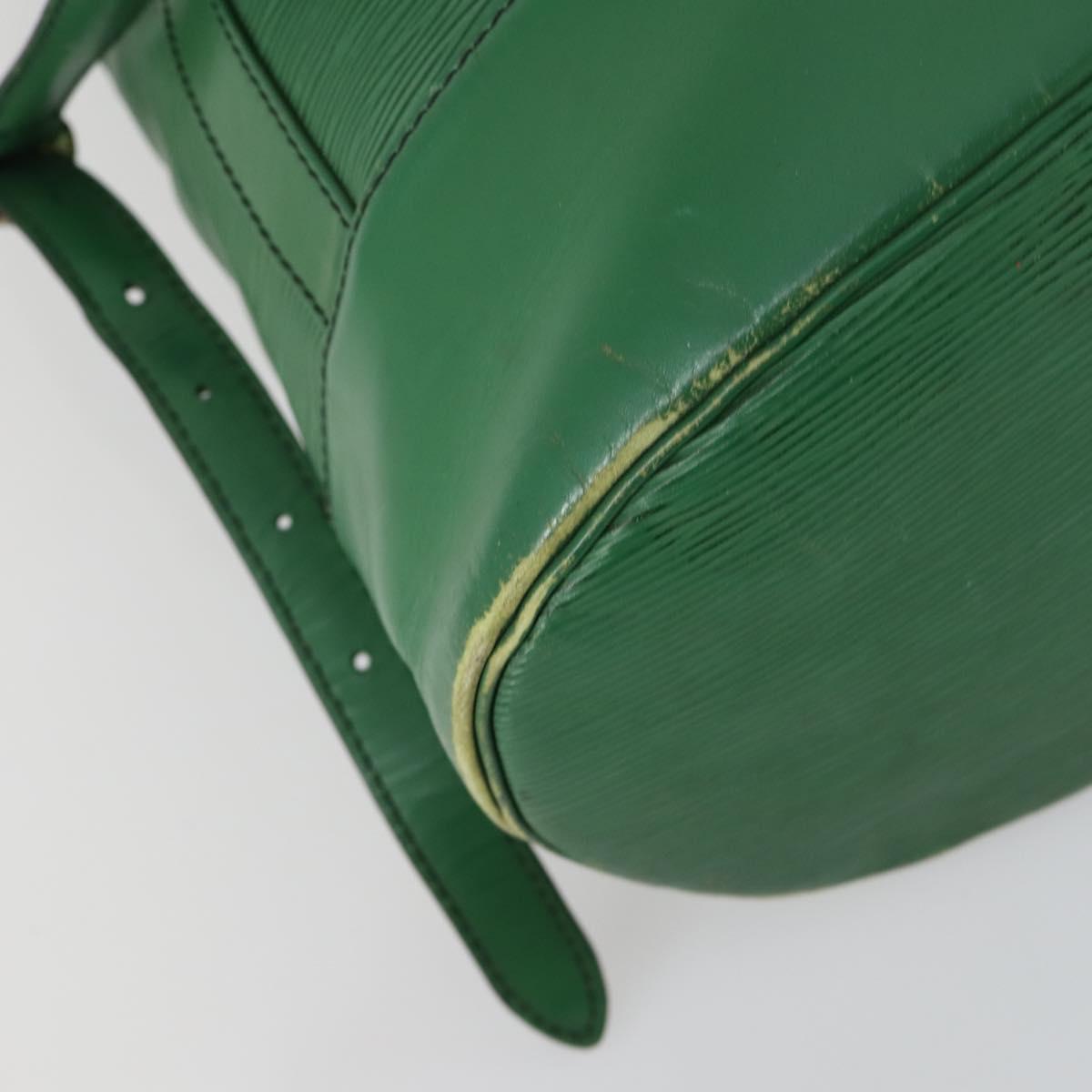 LOUIS VUITTON Epi Randonnee GM Shoulder Bag Green M43084 LV Auth BA8585