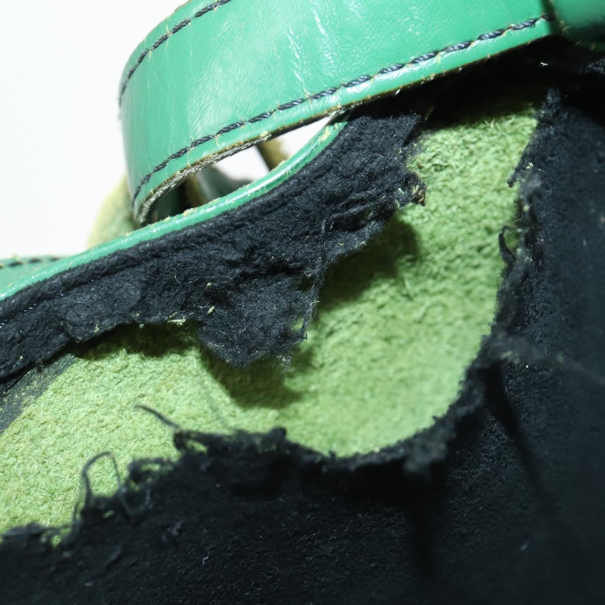 LOUIS VUITTON Epi Randonnee GM Shoulder Bag Green M43084 LV Auth BA8585