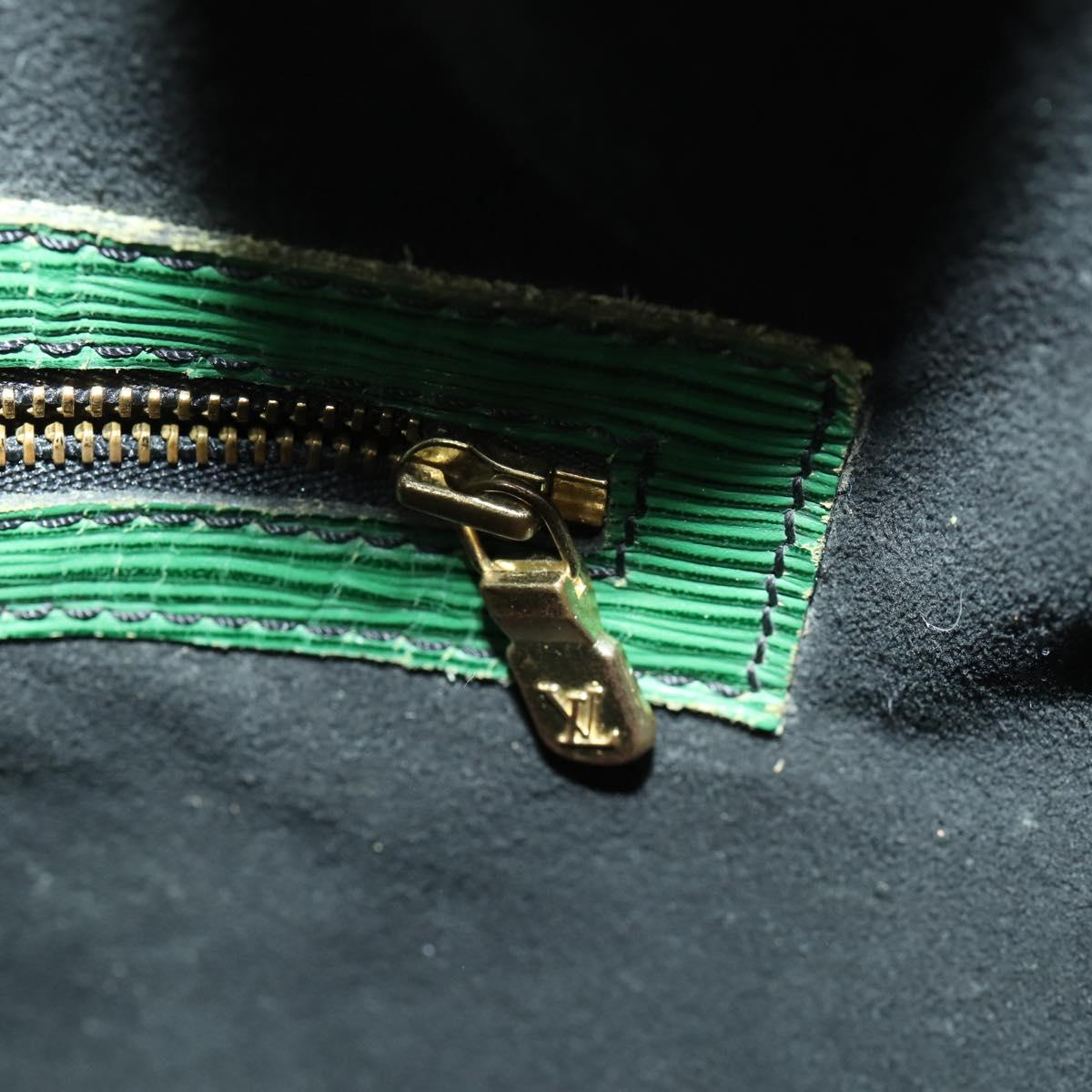 LOUIS VUITTON Epi Randonnee GM Shoulder Bag Green M43084 LV Auth BA8585