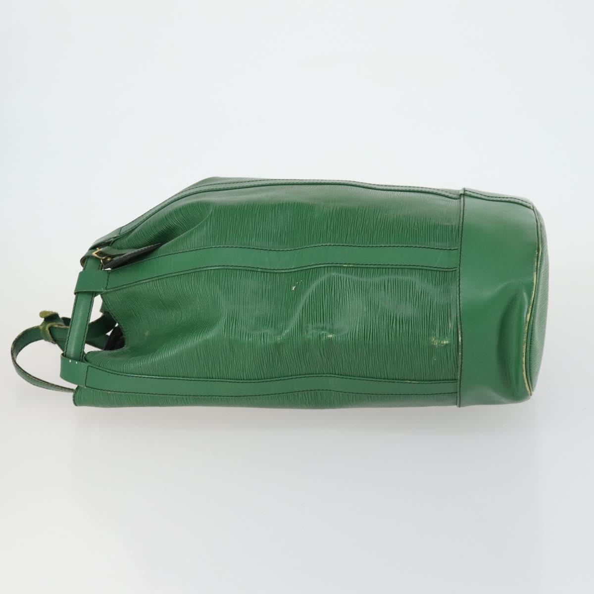 LOUIS VUITTON Epi Randonnee GM Shoulder Bag Green M43084 LV Auth BA8585