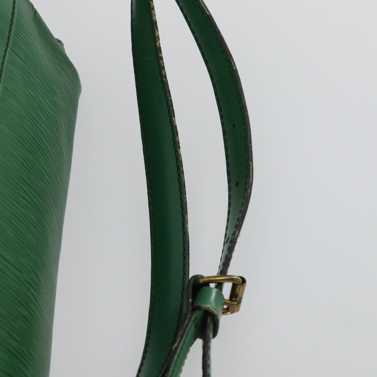 LOUIS VUITTON Epi Randonnee GM Shoulder Bag Green M43084 LV Auth BA8585