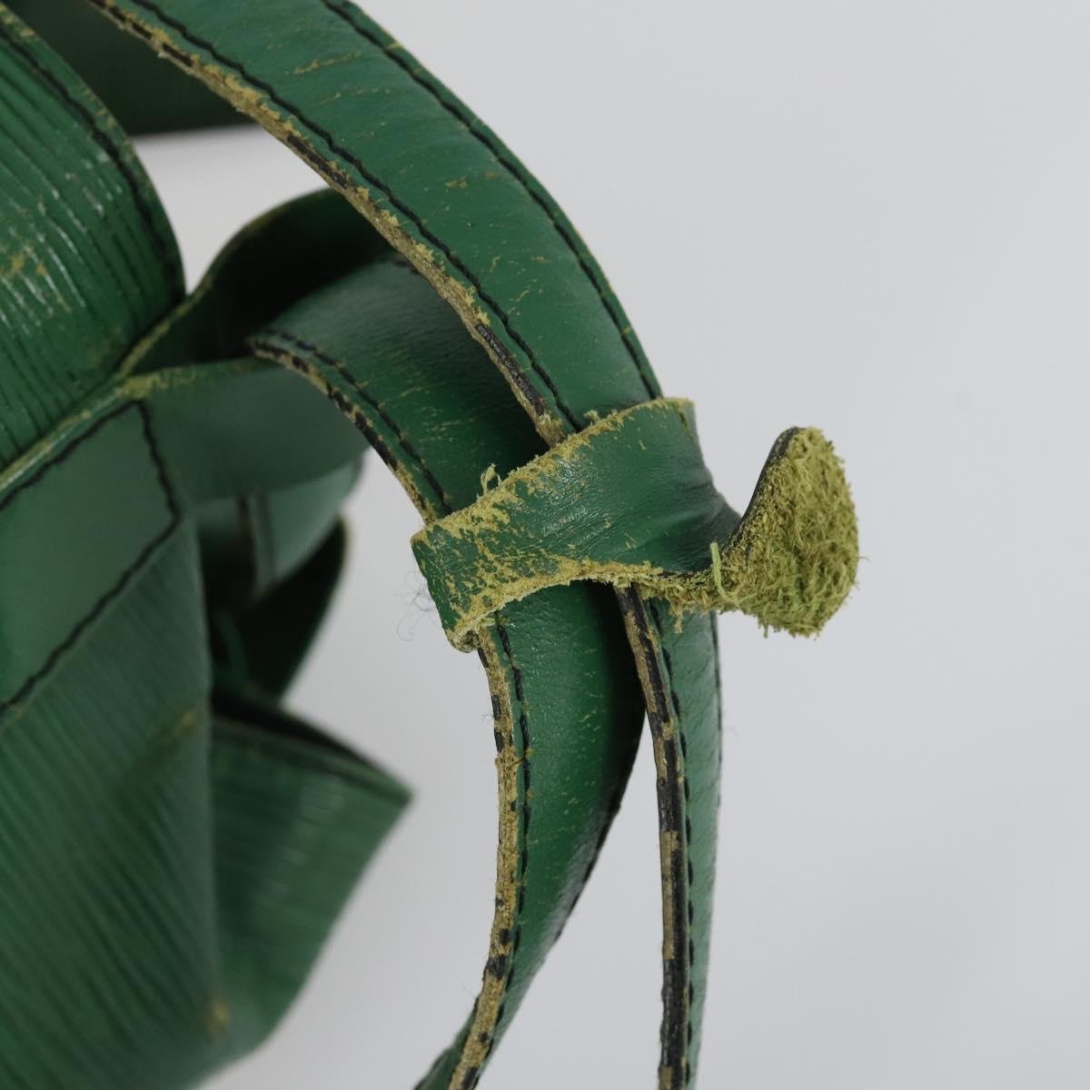 LOUIS VUITTON Epi Randonnee GM Shoulder Bag Green M43084 LV Auth BA8585