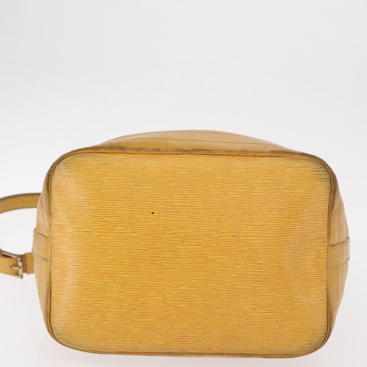 LOUIS VUITTON Epi Noe Shoulder Bag Tassili Yellow M44009 LV Auth BA8586