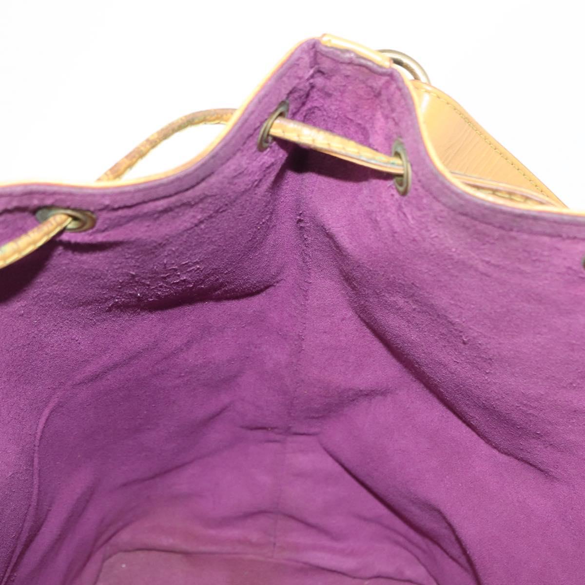 LOUIS VUITTON Epi Noe Shoulder Bag Tassili Yellow M44009 LV Auth BA8586