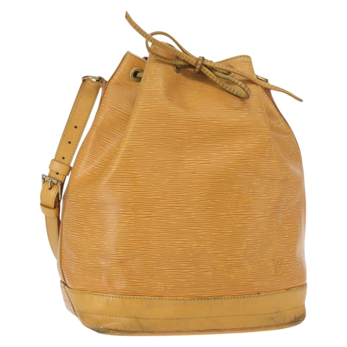 LOUIS VUITTON Epi Noe Shoulder Bag Tassili Yellow M44009 LV Auth BA8586