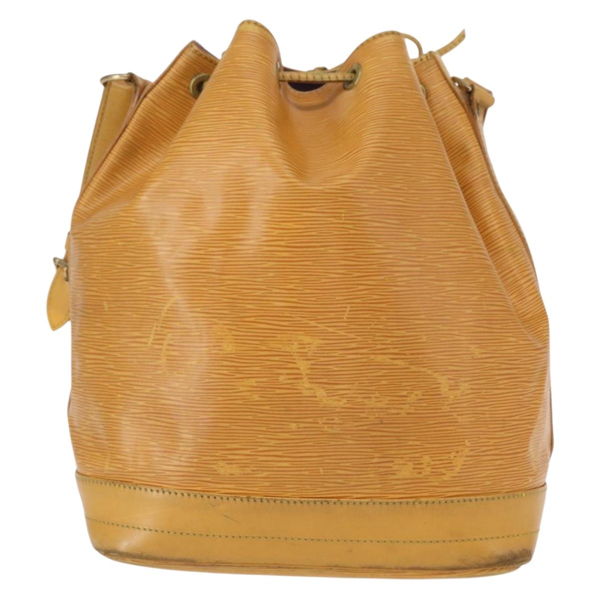 LOUIS VUITTON Epi Noe Shoulder Bag Tassili Yellow M44009 LV Auth BA8586