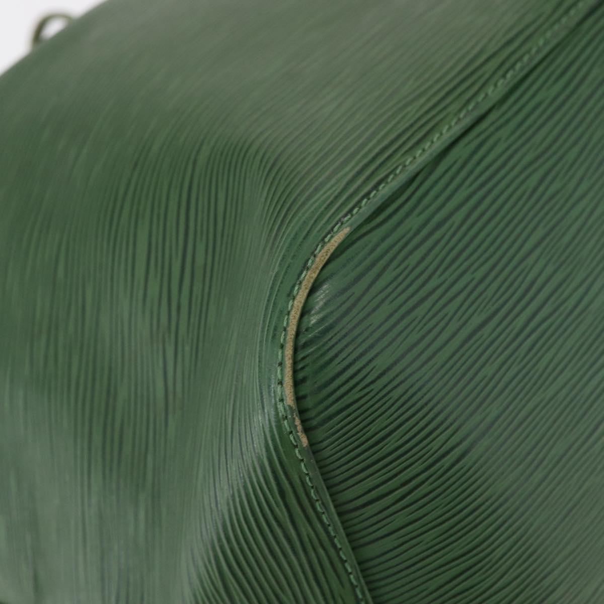 LOUIS VUITTON Epi Petit Noe Shoulder Bag Green M44104 LV Auth BA8589