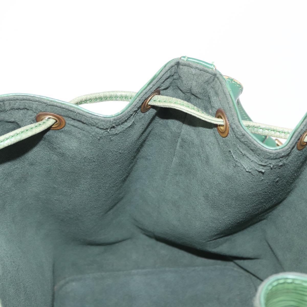 LOUIS VUITTON Epi Petit Noe Shoulder Bag Green M44104 LV Auth BA8589