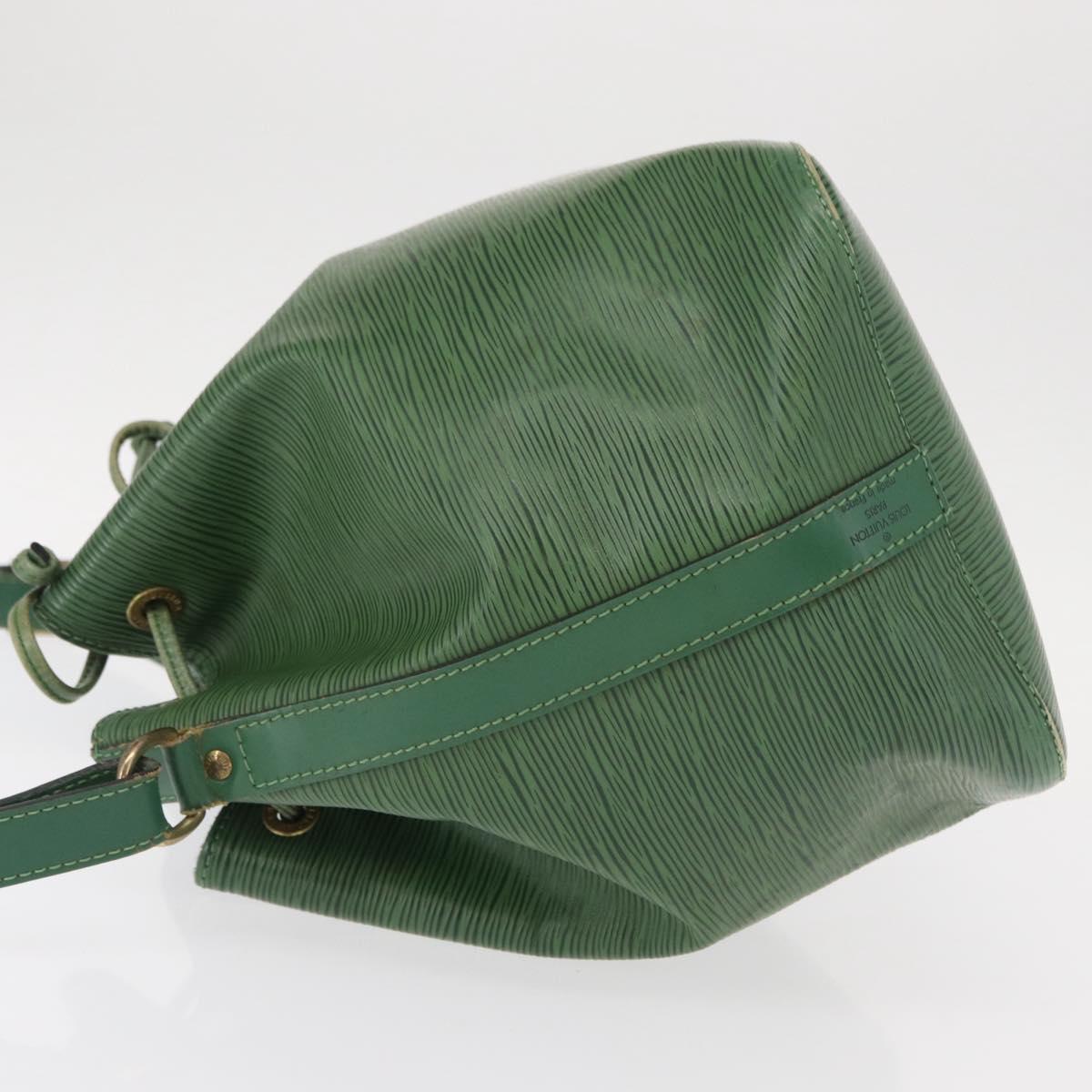 LOUIS VUITTON Epi Petit Noe Shoulder Bag Green M44104 LV Auth BA8589