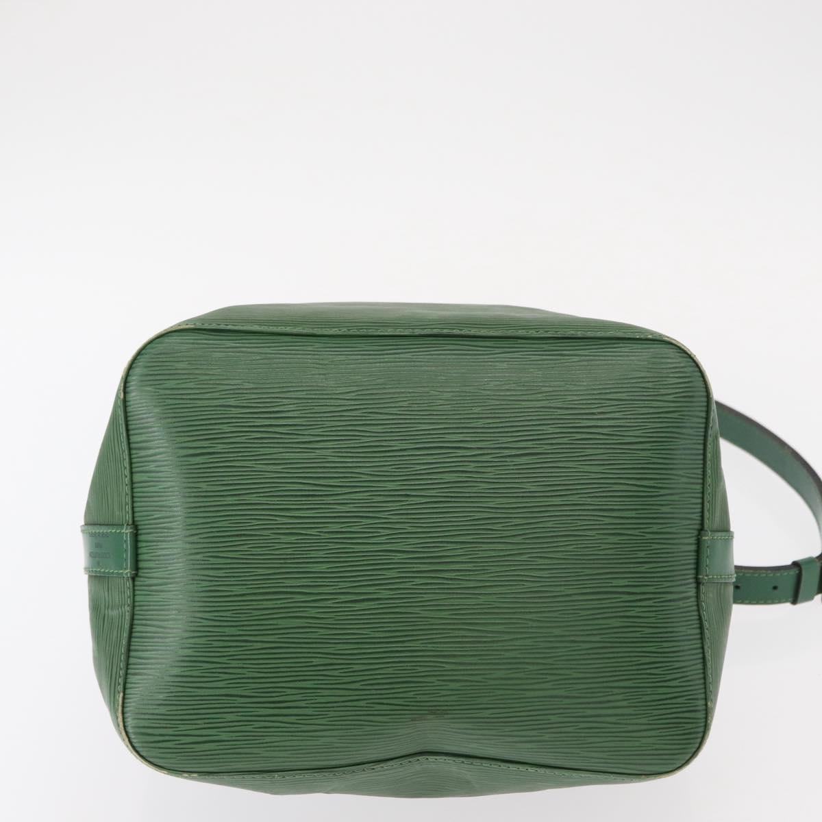 LOUIS VUITTON Epi Petit Noe Shoulder Bag Green M44104 LV Auth BA8589