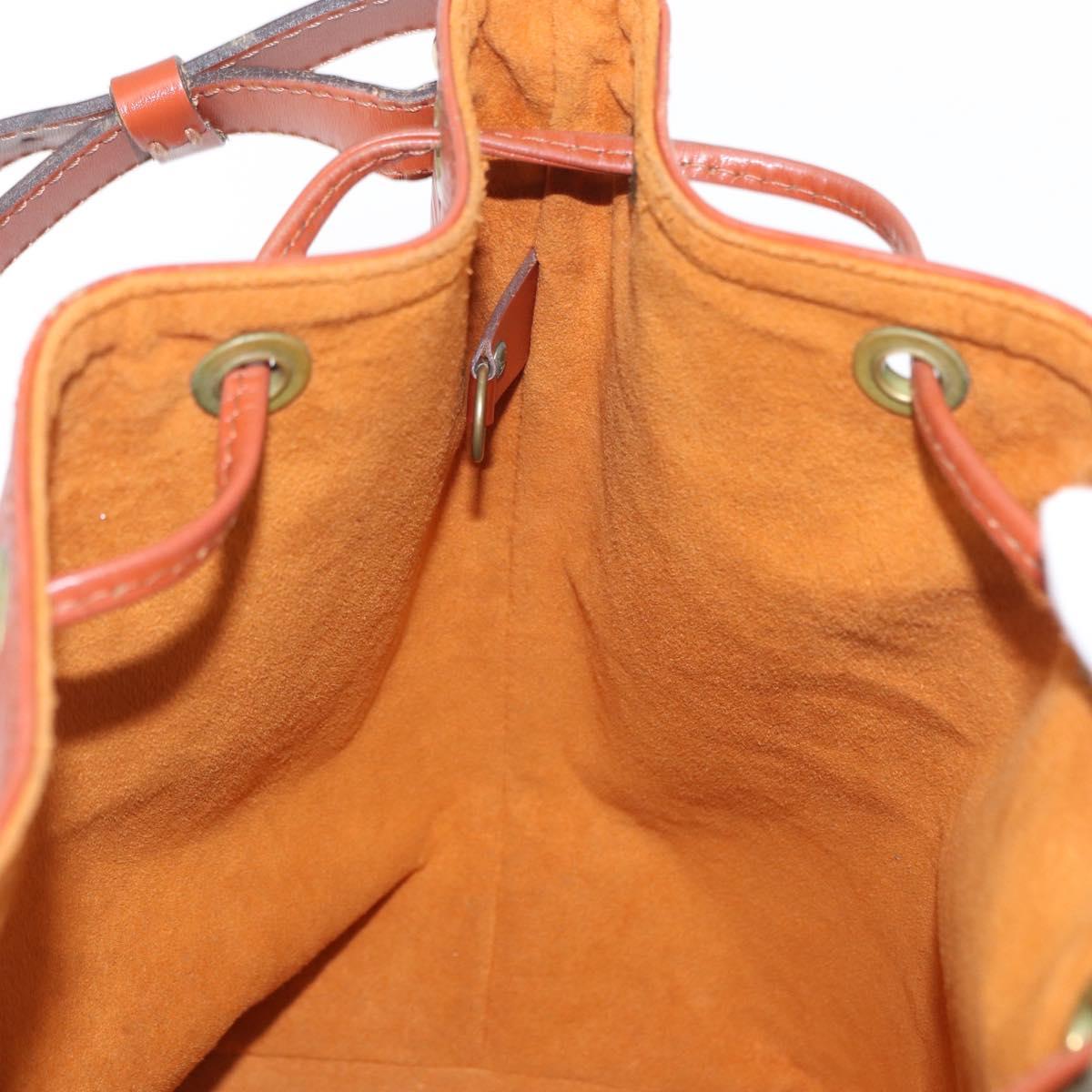 LOUIS VUITTON Epi Petit Noe Shoulder Bag Kenya Brown M44103 LV Auth BA8590