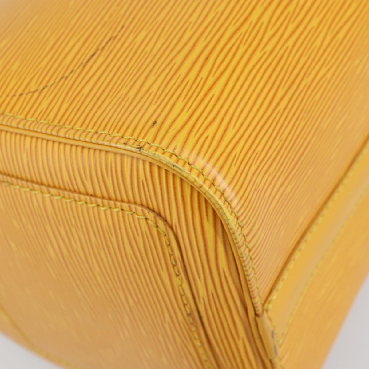 LOUIS VUITTON Epi Speedy 25 Hand Bag Tassili Yellow M43019 LV Auth BA8593